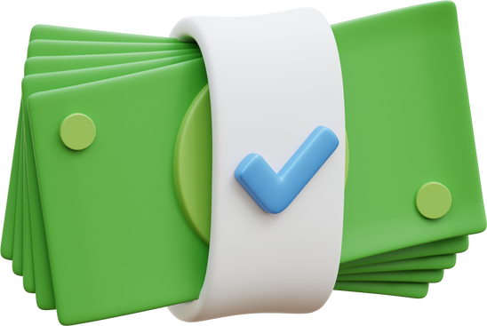 3D Dollar Money Cash Payment Verified